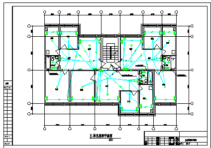 六层住宅电气施工图纸_图1