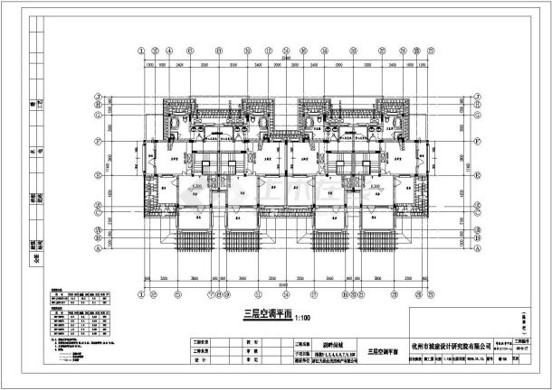 某商城中央空调系统平面cad施工图-图二