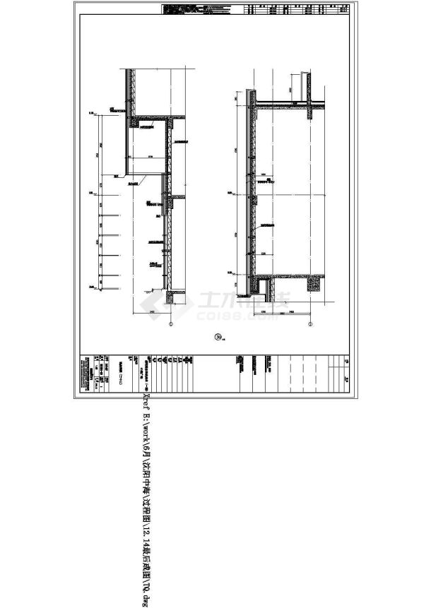 [沈阳]高层塔式办公楼及商业综合广场建筑施工图（190张超详细）-图二