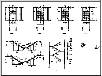 住宅楼设计_某6层砖混结构住宅楼结构施工cad图纸-图二