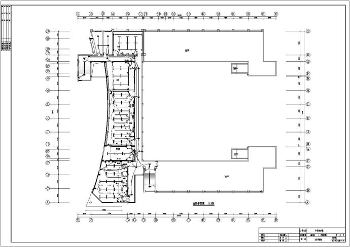 某五层中学综合楼电气设计图_图1