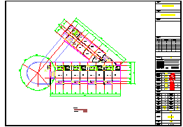 3400平米3层幼儿园教学楼建筑设计CAD施工图-图一