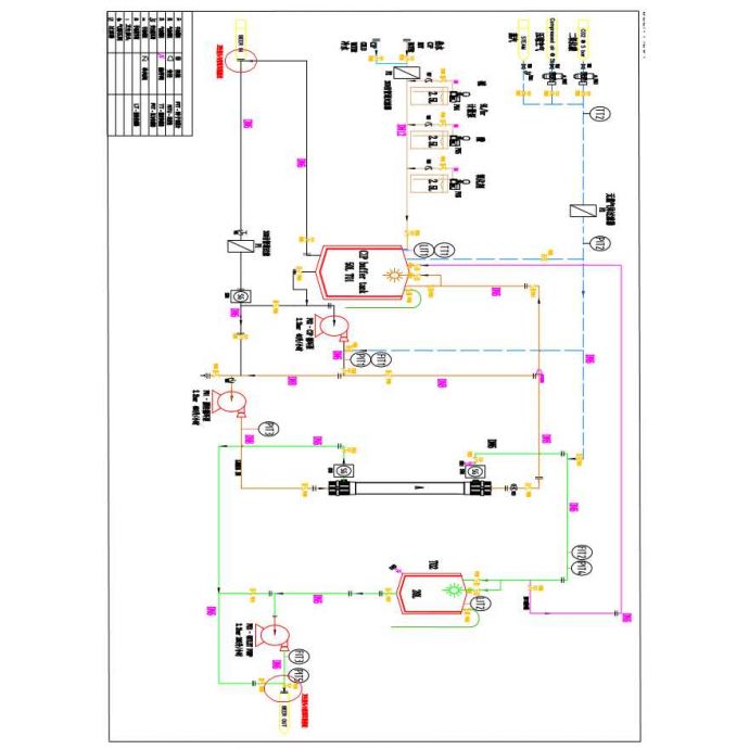 精酿啤酒设计管道系统图过滤装置_图1