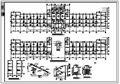 3300平米五层框架综合教学楼工程资料（含计算书与建筑图纸）-图二