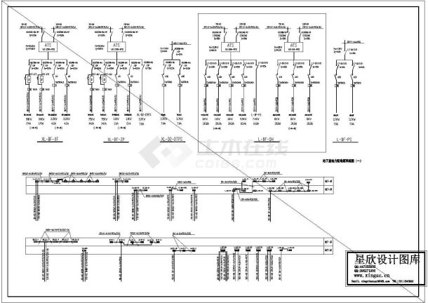 商贸大厦电气施工图4CAD图纸-图二
