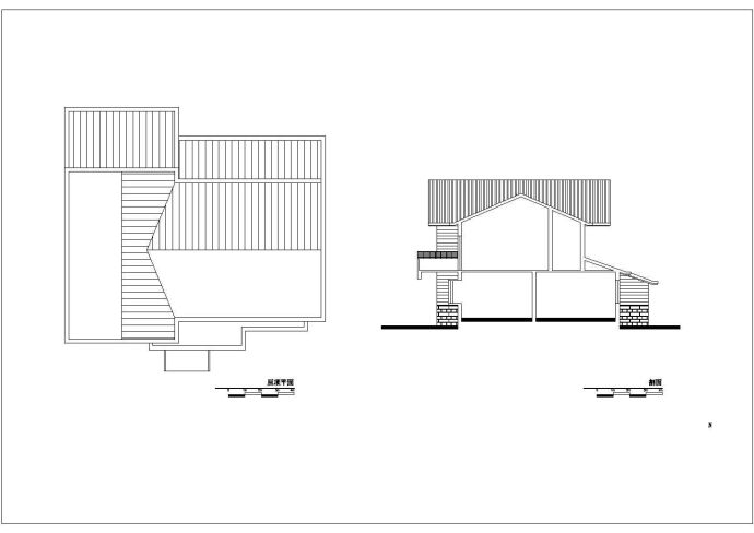 独立式住宅建筑方案设计图_图1