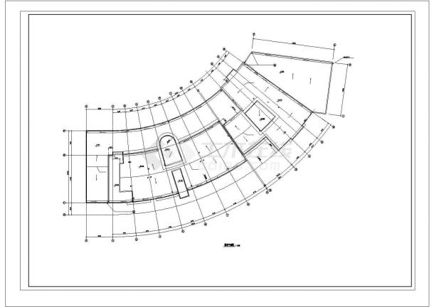 昆山市花桥镇某1.9万平15层框架结构商务宾馆全套建筑设计CAD图纸-图一
