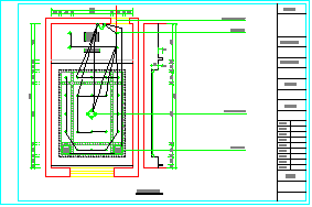  Decoration Drawing - Dining Room Power Distribution Design Drawing [Top View] - Figure 1