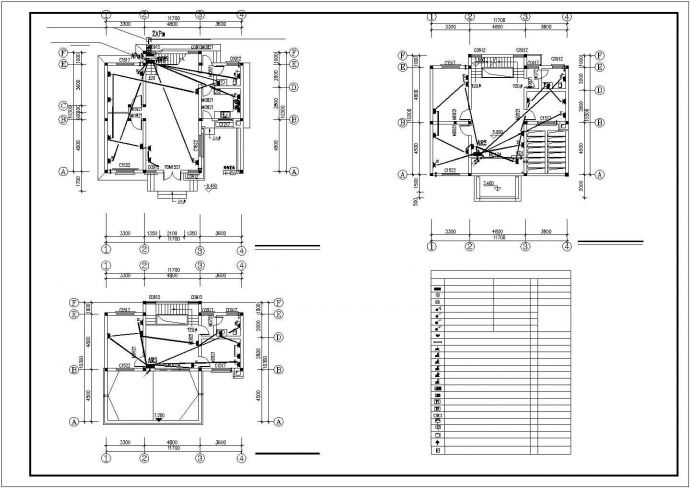 3层独栋别墅电气节能设计图纸_图1