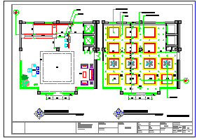 装修图-一层(大堂、餐厅及公共空间)设计cad施工图-图二