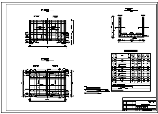 南水北调工程渡槽工程结构cad设计施工图-图二