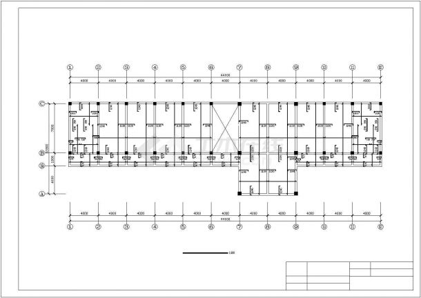[学士]南京五层框架结构中学教学楼毕业设计（含建筑、计算书）-图二