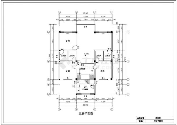小别墅电气施工设计图纸（含土建图）-图二