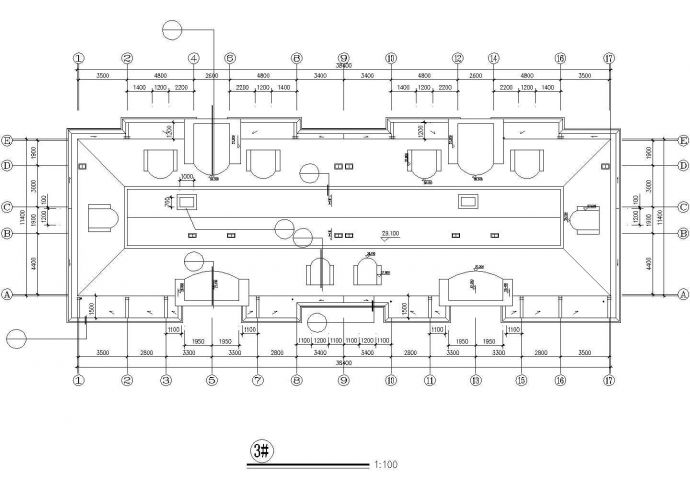 7200平米10层框混结构住宅楼全套建筑设计CAD图纸（含阁楼层）_图1
