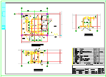 某住宅建筑人防地下室暖通设计cad施工图_图1