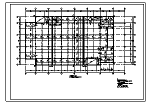 住宅楼设计_某局部六层带地下室框架住宅楼结构施工cad图纸_图1