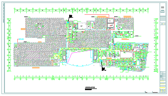 [施工图][山西]高层医疗综合楼空调通风防排烟系统设计施工图(含采暖设计)-图一