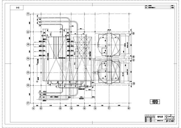 某锅炉CAD完整详细设计总图-图一