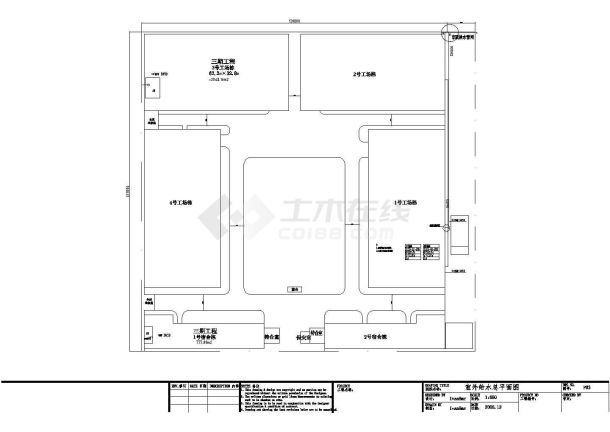 深圳某工业园建筑装饰电气设备工程CAD设计方案-图一