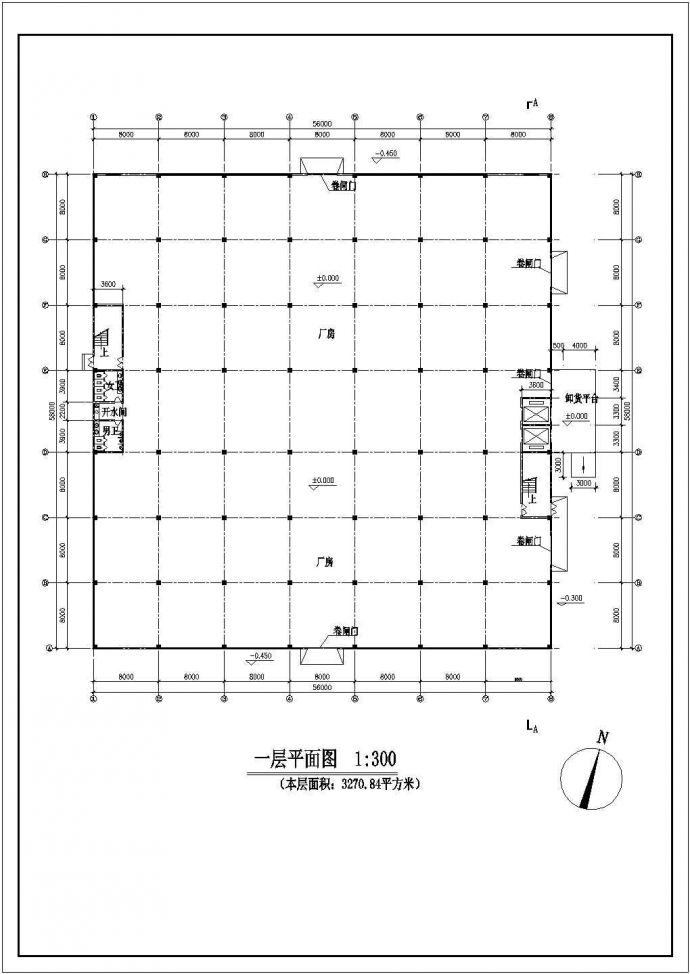广东某多层住宅建筑设计详细构造大样CAD图纸_图1