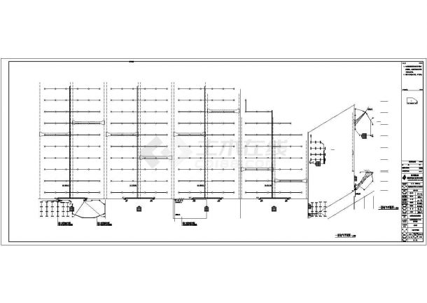 某四川成都物流厂区车间CAD电气设计施工图纸-图一