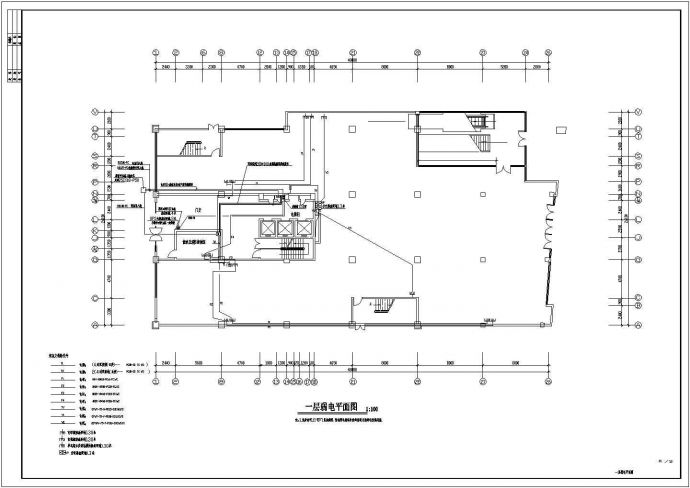 十五层商住楼电气设计图20_图1