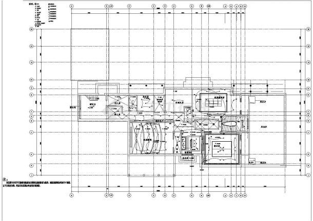 某2层高档私人别墅电气设计CAD施工图-图一