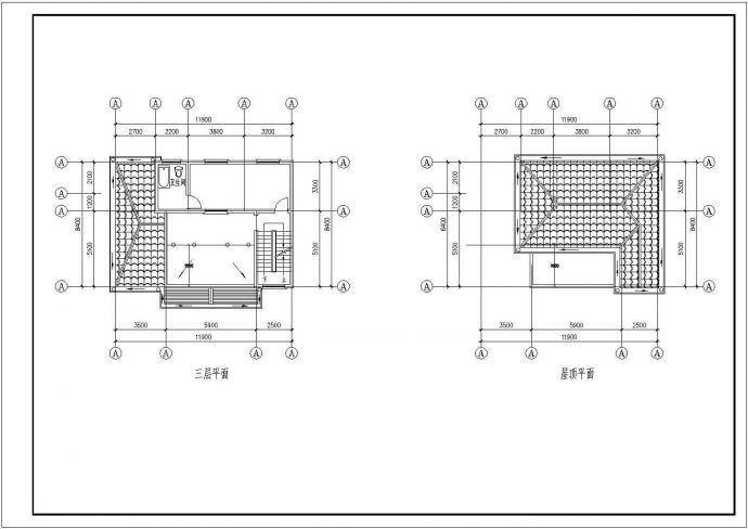 某市小型高档别墅建筑规划参考CAD图纸_图1