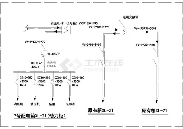 广州科龙电气CAD布置图-图一