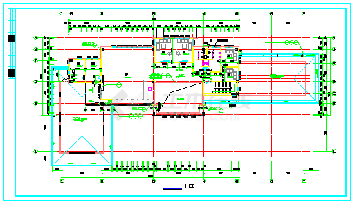 某两层带地下层会所设计cad全套建筑施工图（甲级院设计）-图一