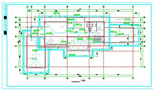 某两层带地下层会所设计cad全套建筑施工图（甲级院设计）-图二