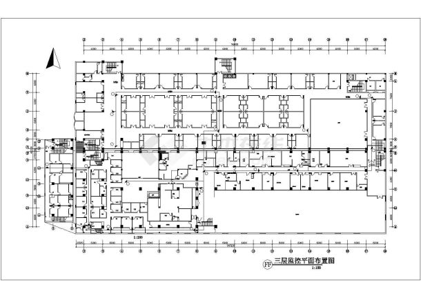 某酒店监控设计CAD大样施工图纸-图一