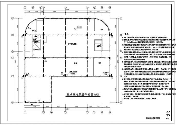 上海某知名医院照明CAD设计详细平面图_图1