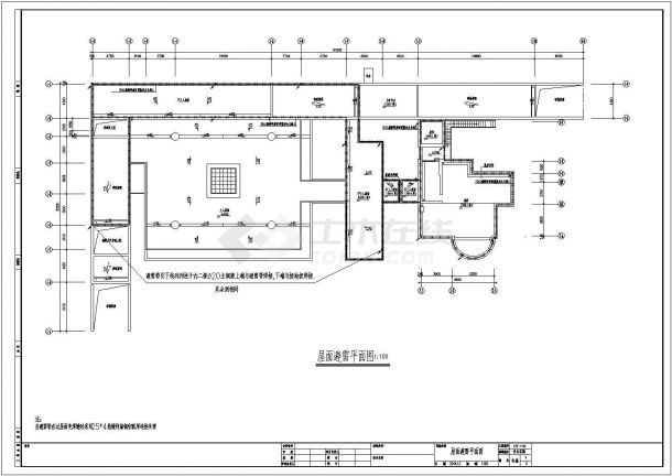 某南京纪念馆二期强电CAD设计大样施工图-图二
