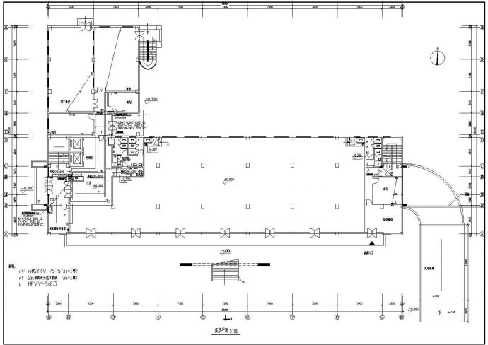 某办事局处办公楼弱电CAD全套设计图_图1