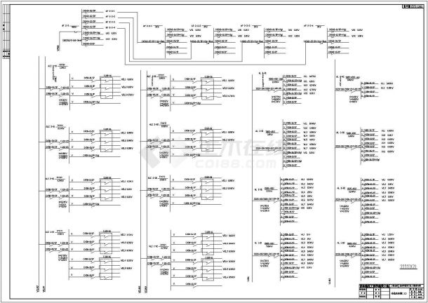 某榆树医院CAD照明设计系统完整设计图纸-图一