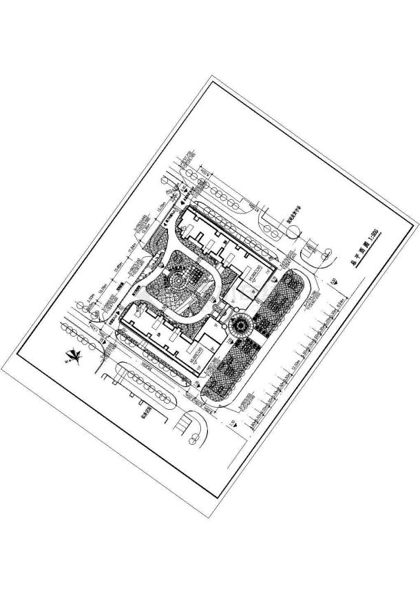 多层公寓楼全套规划施工图-图一