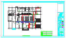 [施工图][重庆]渝东卫生学校建筑群电气施工图（公寓餐饮综合楼总图）-图一