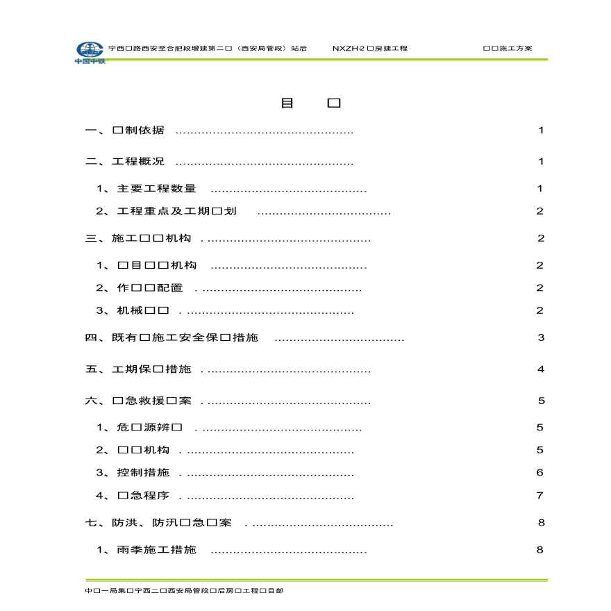 西安市商洛站室外给排水工程-图一