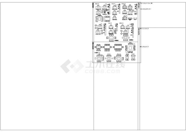 CAD办公家具 模块 平面类家具模块-图二