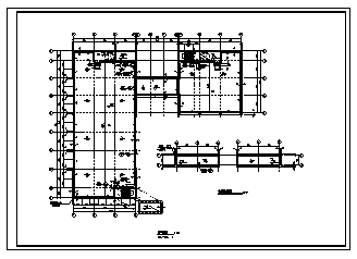厂房设计_某市五层现代风格厂房建筑施工cad图纸-图二