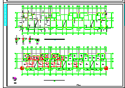 某6层混合住宅楼cad结构施工设计图纸_图1