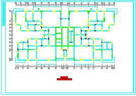 18层框架剪力墙结构住宅楼cad施工工程设计图-图一