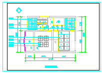 50米平跃层户型室内家庭设计cad装修施工图