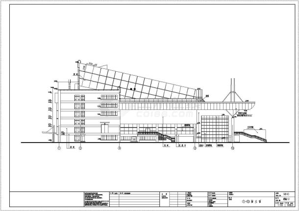 某影剧院CAD大样完整详细设计施工图-图一