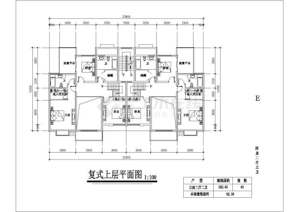 苏州市在建小区热门的平面户型设计CAD图纸（共17张）-图二