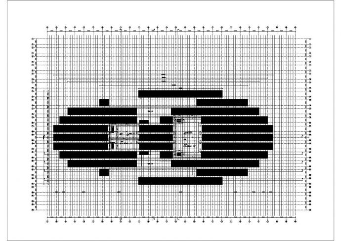某重庆某大剧院CAD完整平面设计图纸_图1
