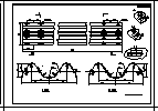 B级波形防撞护栏设计cad图纸（全）-图一