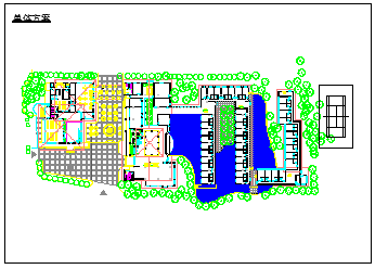 某旅馆单体楼建筑整套设计方案CAD图纸-图一