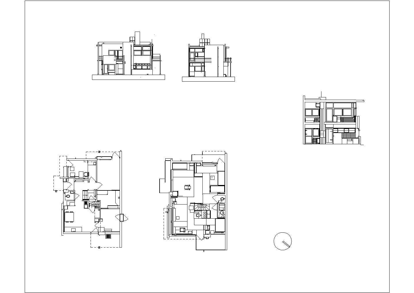某施罗德住宅CAD大样节点构造图